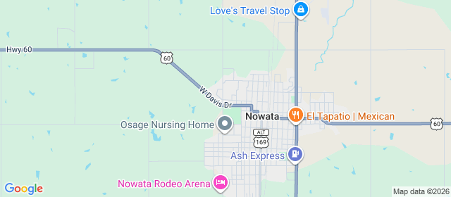 820 W Shawnee Ave, Nowata, OK 74048, USA