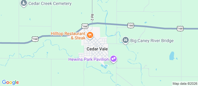 709 Caney St, Cedar Vale, KS 67024, USA