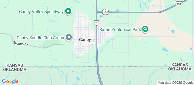 201 S McGee St, Caney, KS 67333, USA