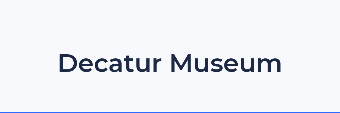 Decatur Museum