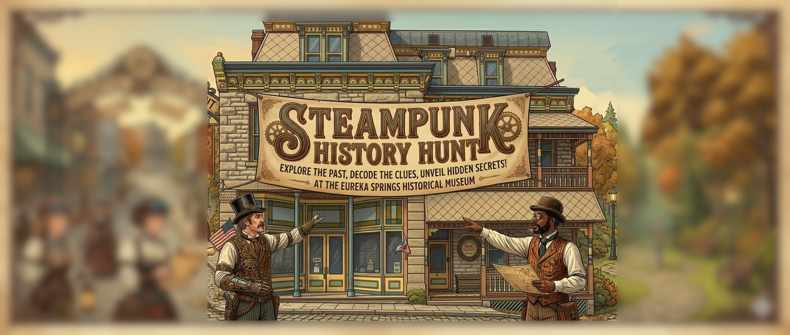 9:30am to 3pm - Steampunk History Hunt