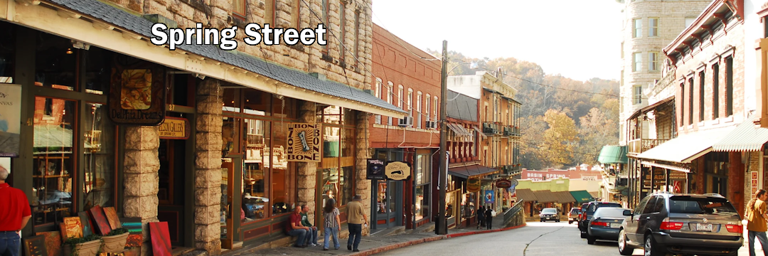 Spring St. - Anywhere along the street