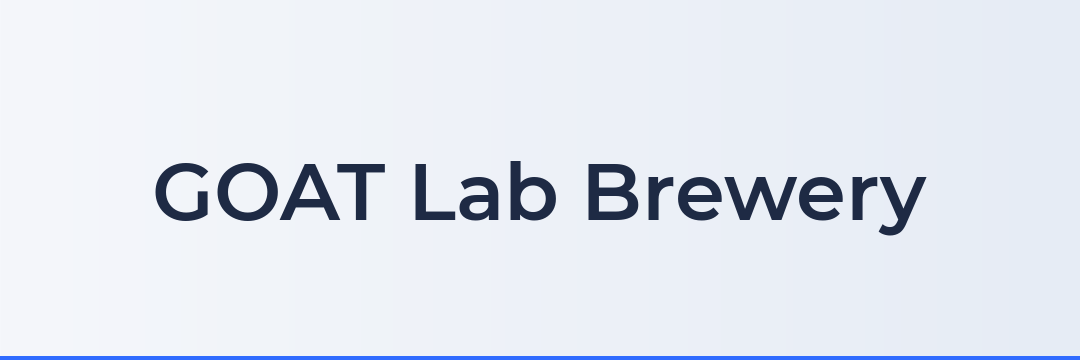 GOAT Lab Brewery