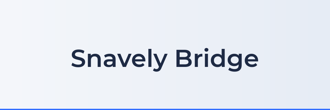 Snavely Bridge