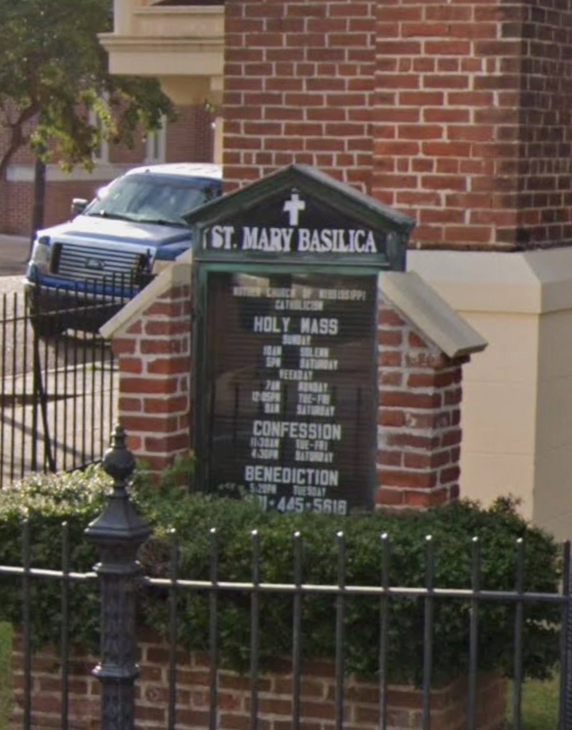St. Mary sign