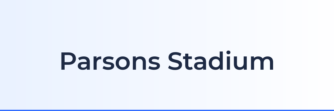 Parsons Stadium