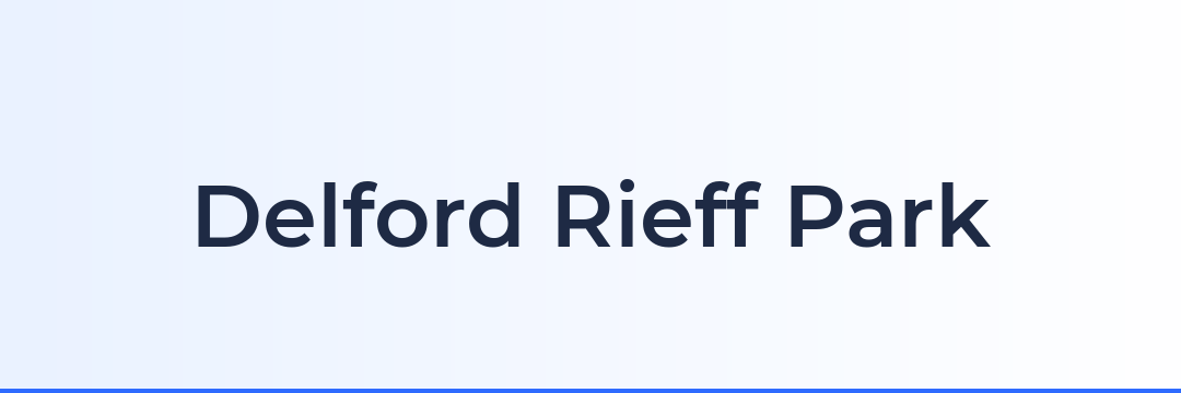 Delford Rieff Park