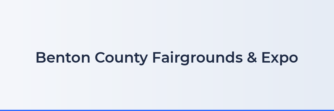 Benton County Fairgrounds & Expo