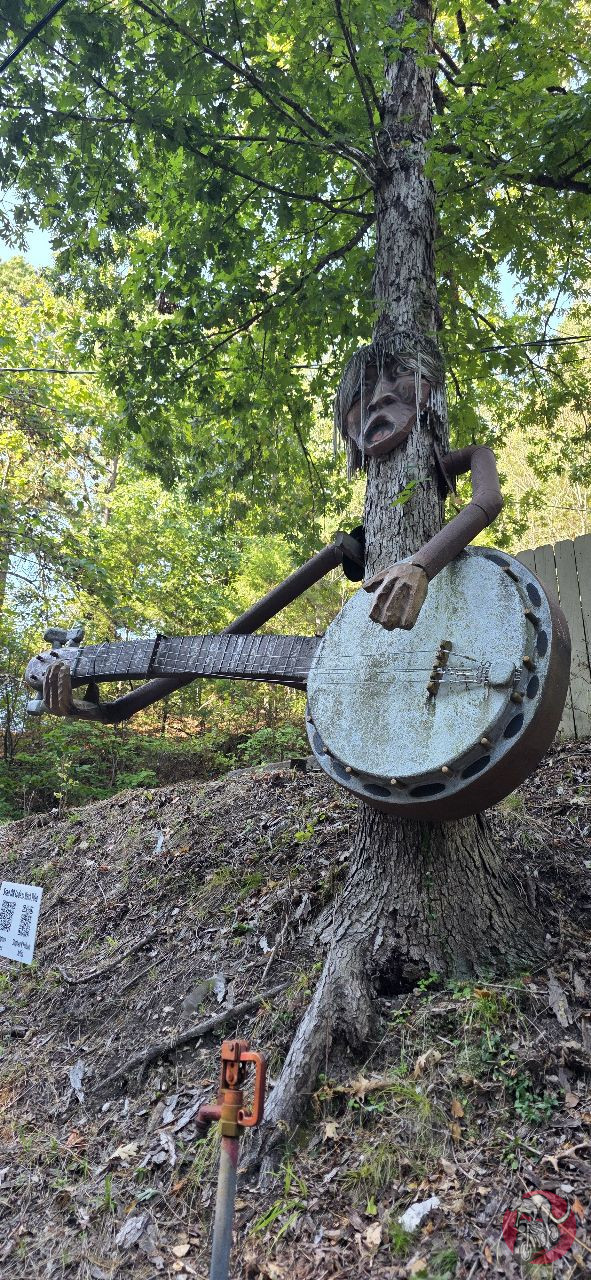 Billy the Banjo Guy – Stephen R. Feilbach Sculpture Trail