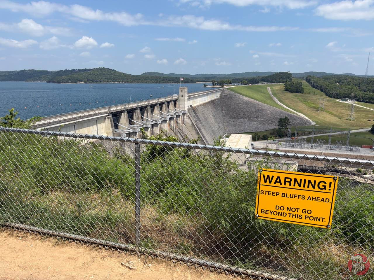Beaver Lake Dam Overlook