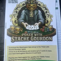 9am to 3:30pm - Poker with Stache Gourdo
