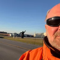 Giant Tire Man