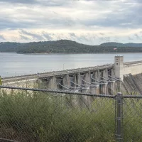 Beaver Lake Dam Overlook
