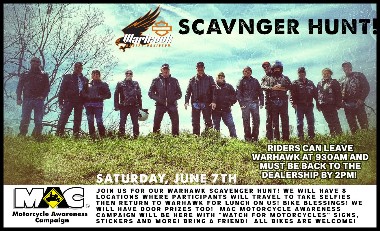 Warhawk Scavenger Hunt