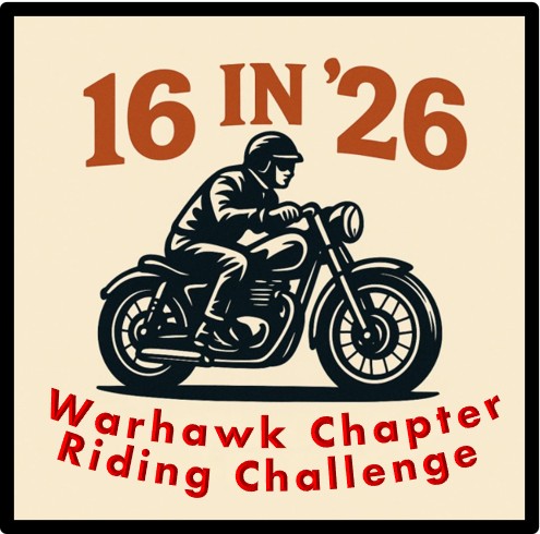 16 in '26 Riding Challenge