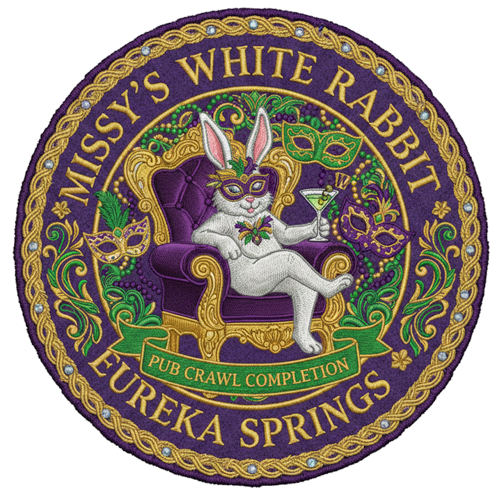 Missy's White Rabbit Eureka Springs