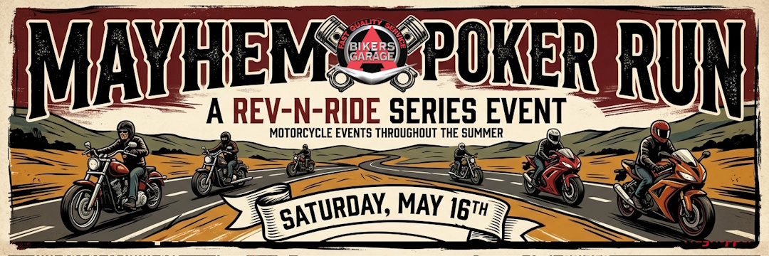 Rev-N-Ride Mayhem Poker Run