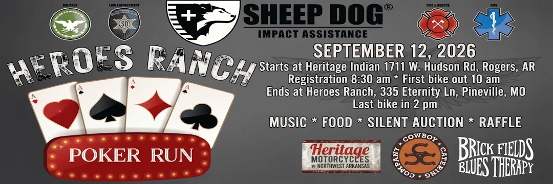 Heroes Ranch Sheep Dog Poker Run (test)