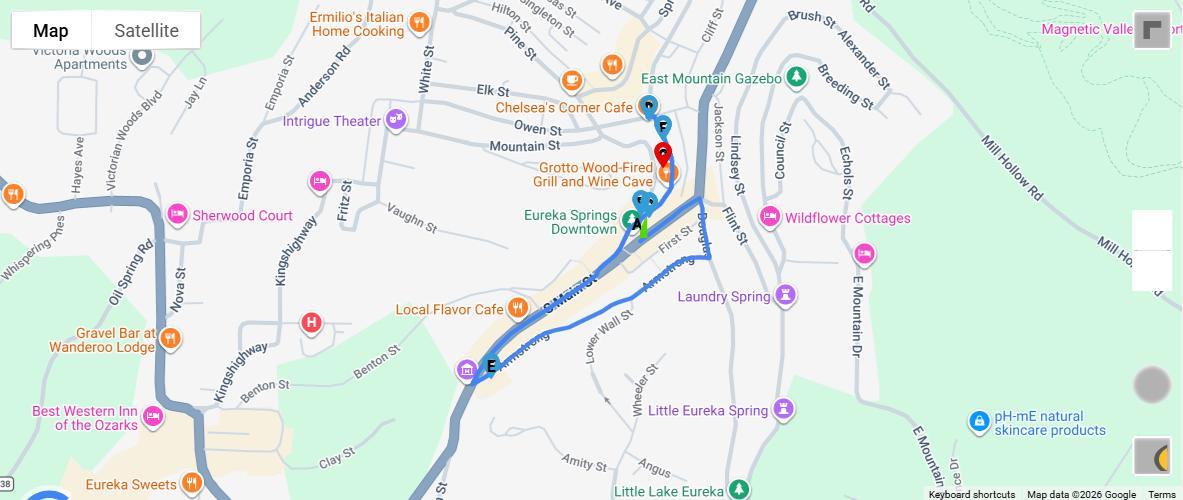 St Paddy's Pub Crawl (Eureka Springs)