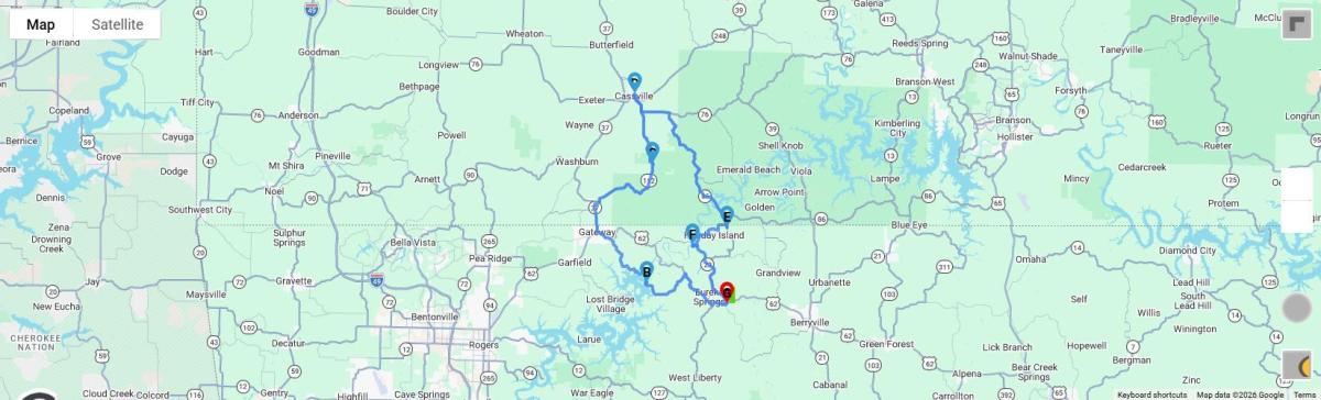 Masons Poker Run - Eureka Springs Rotary